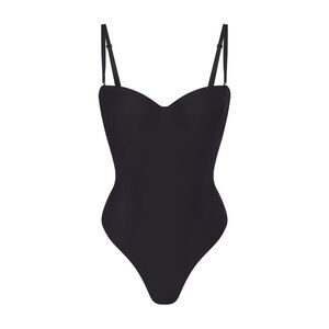 SKIMS Body Molded Underwire Thong Bodysuit in Onyx 2X